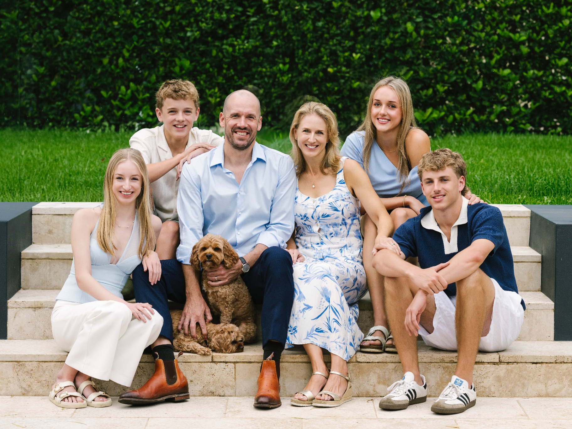 Dr Christopher Smith and family